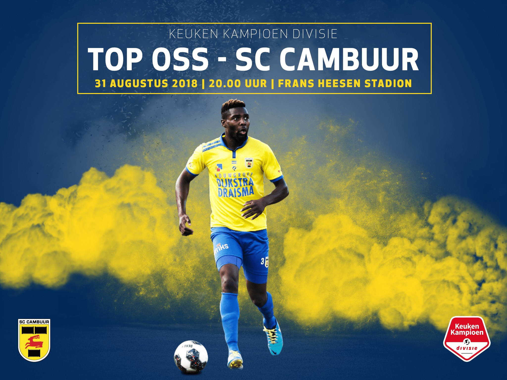 MATCHDAY: Top Oss - SC Cambuur · SC Cambuur