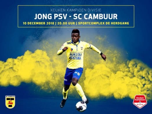 MATCHDAY: Jong PSV - SC Cambuur - SC Cambuur