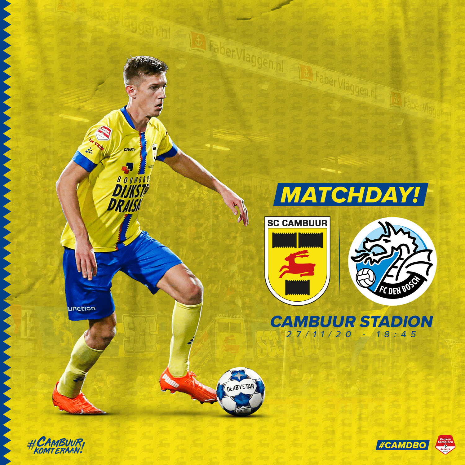 MATCHDAY SC Cambuur FC Den Bosch SC Cambuur