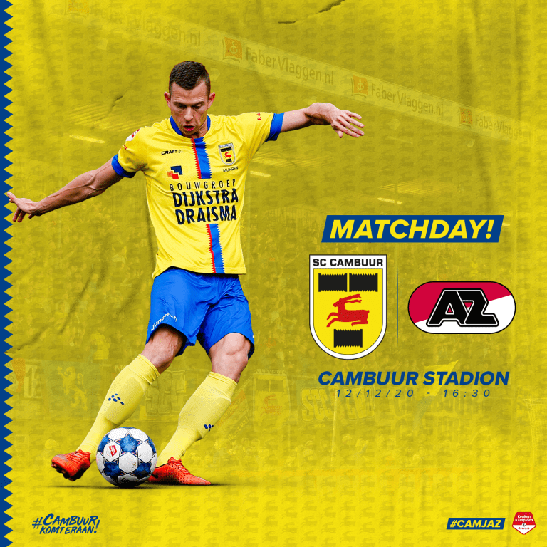MATCHDAY SC Cambuur Jong AZ SC Cambuur MATCHDAY SC Cambuur Jong AZ SC Cambuur