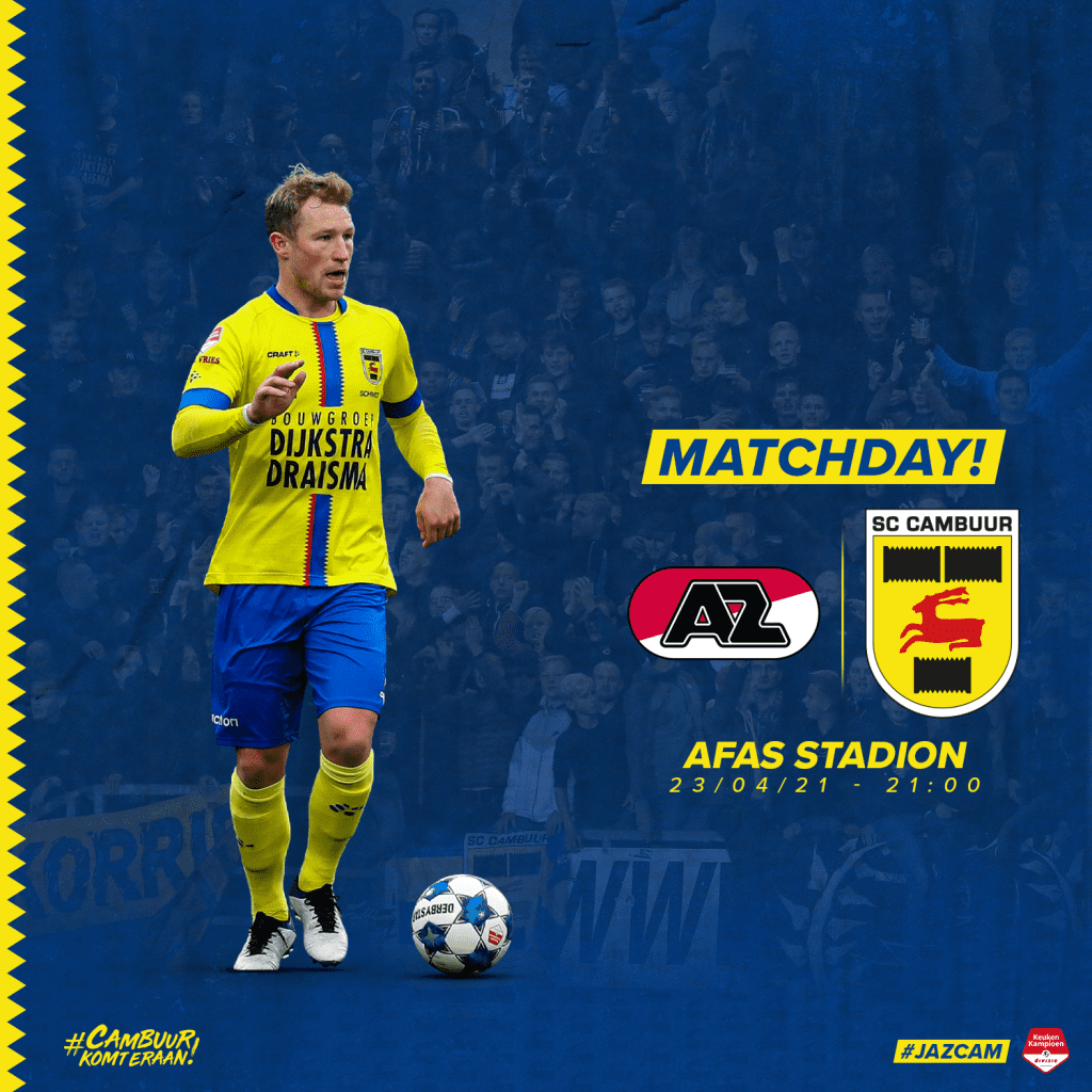 MATCHDAY Jong AZ SC Cambuur SC Cambuur MATCHDAY Jong AZ SC Cambuur SC Cambuur