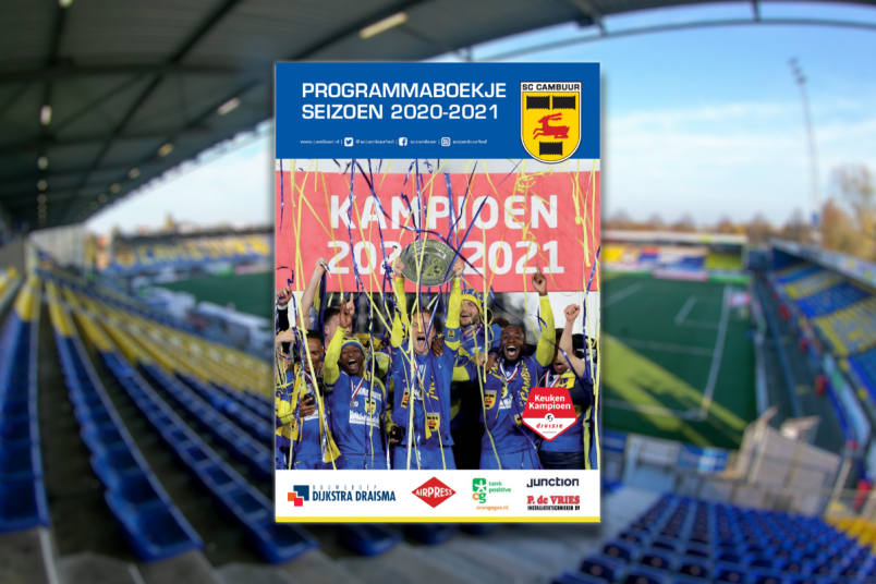 Digitaal programmaboekje SC Cambuur NAC Breda SC Cambuur