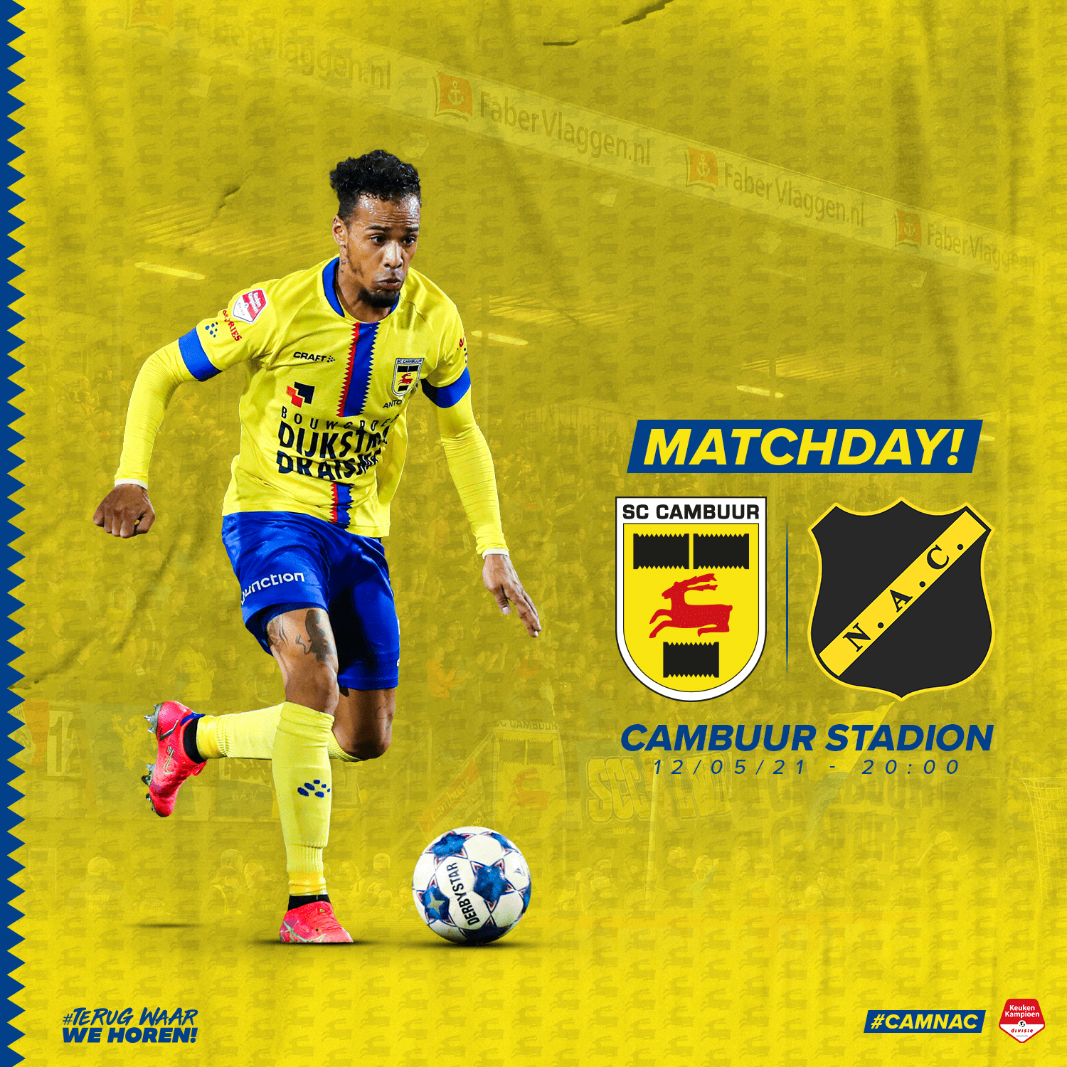 MATCHDAY SC Cambuur NAC Breda SC Cambuur