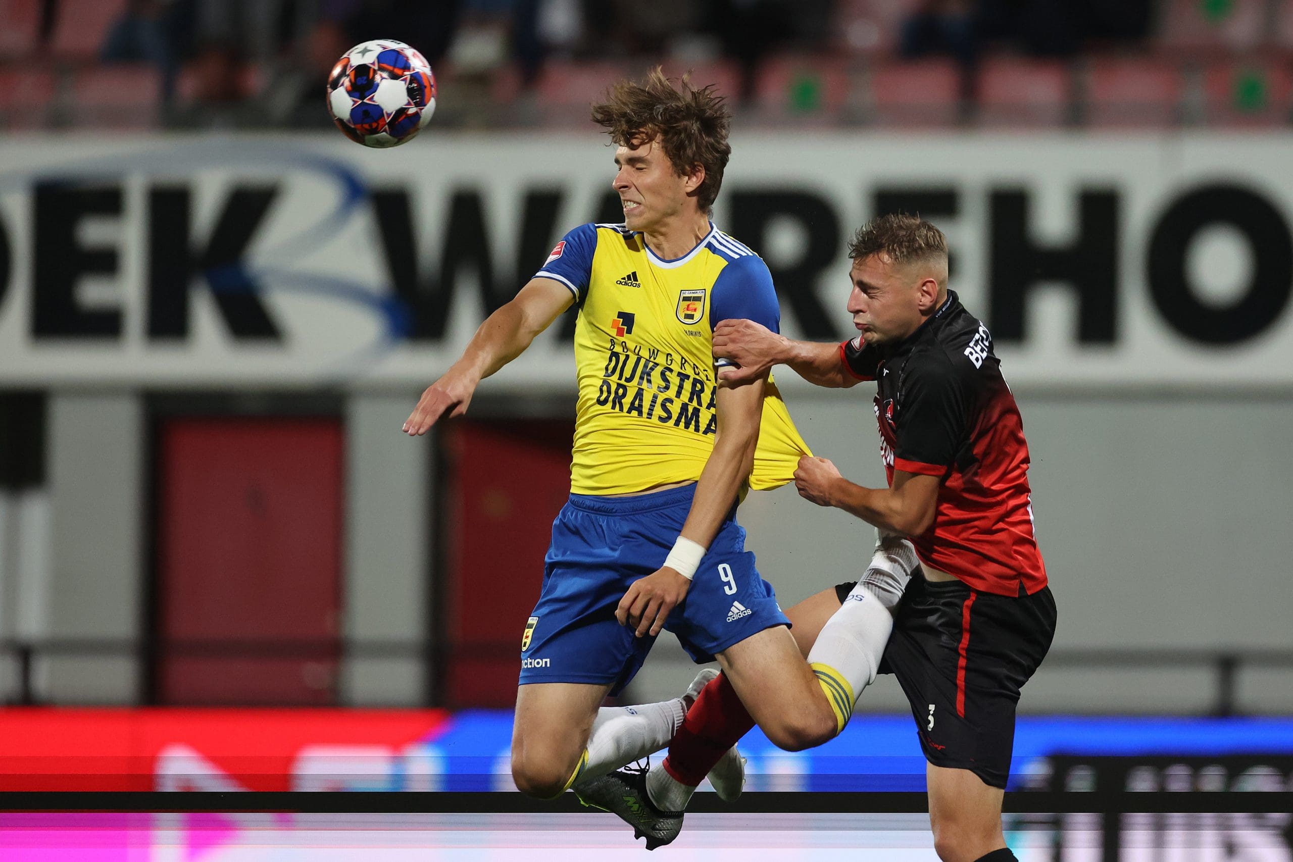 SC Cambuur crashed on the final stage in and against Helmond Sport