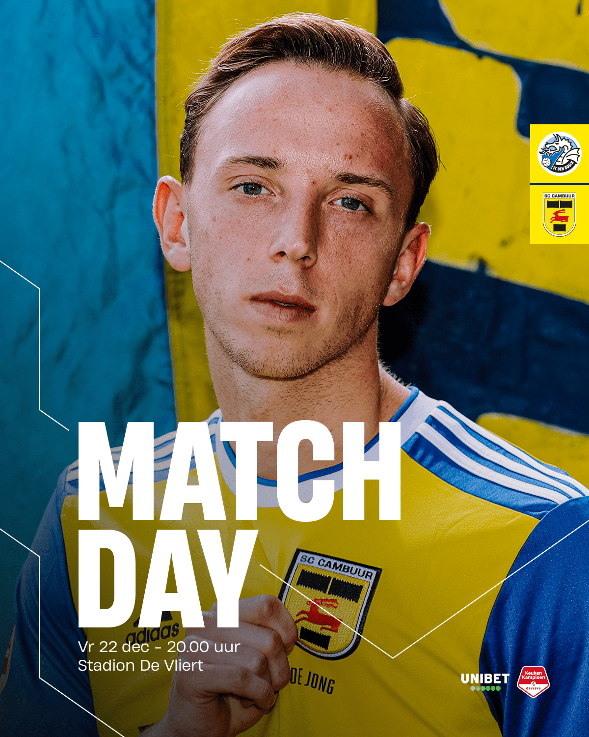 MATCHDAY FC Den Bosch SC Cambuur SC Cambuur
