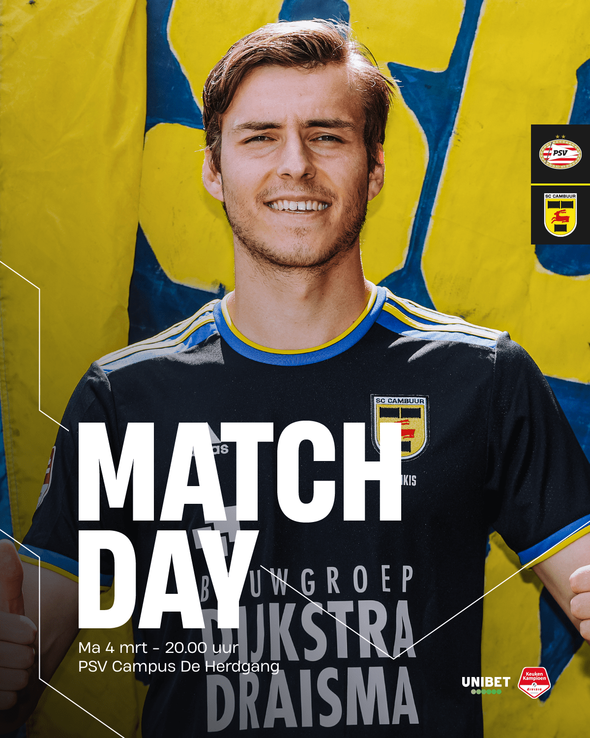 MATCHDAY Jong PSV SC Cambuur · SC Cambuur