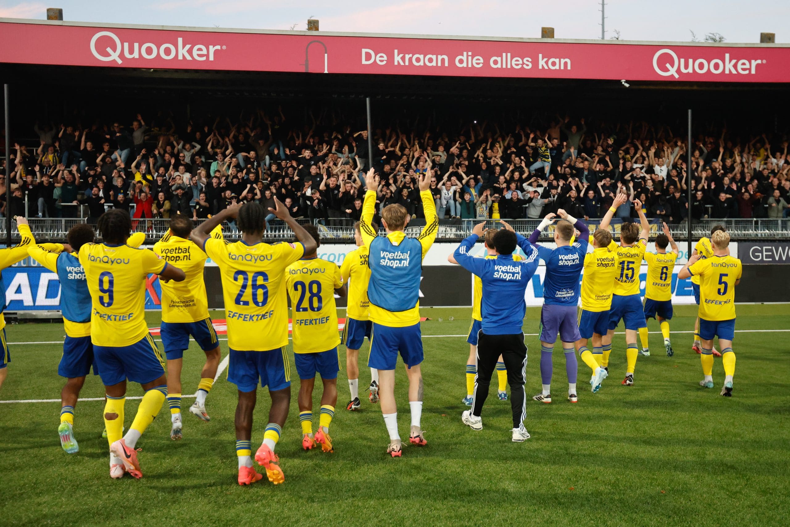 SC Cambuur records an excellent victory over Excelsior Rotterdam · SC Cambuur