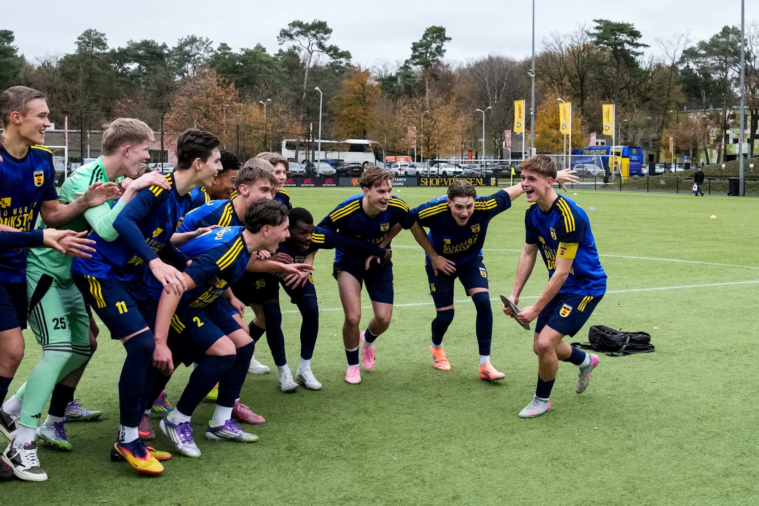 SC Cambuur O19 kroont zich tot kampioen najaarscompetitie
