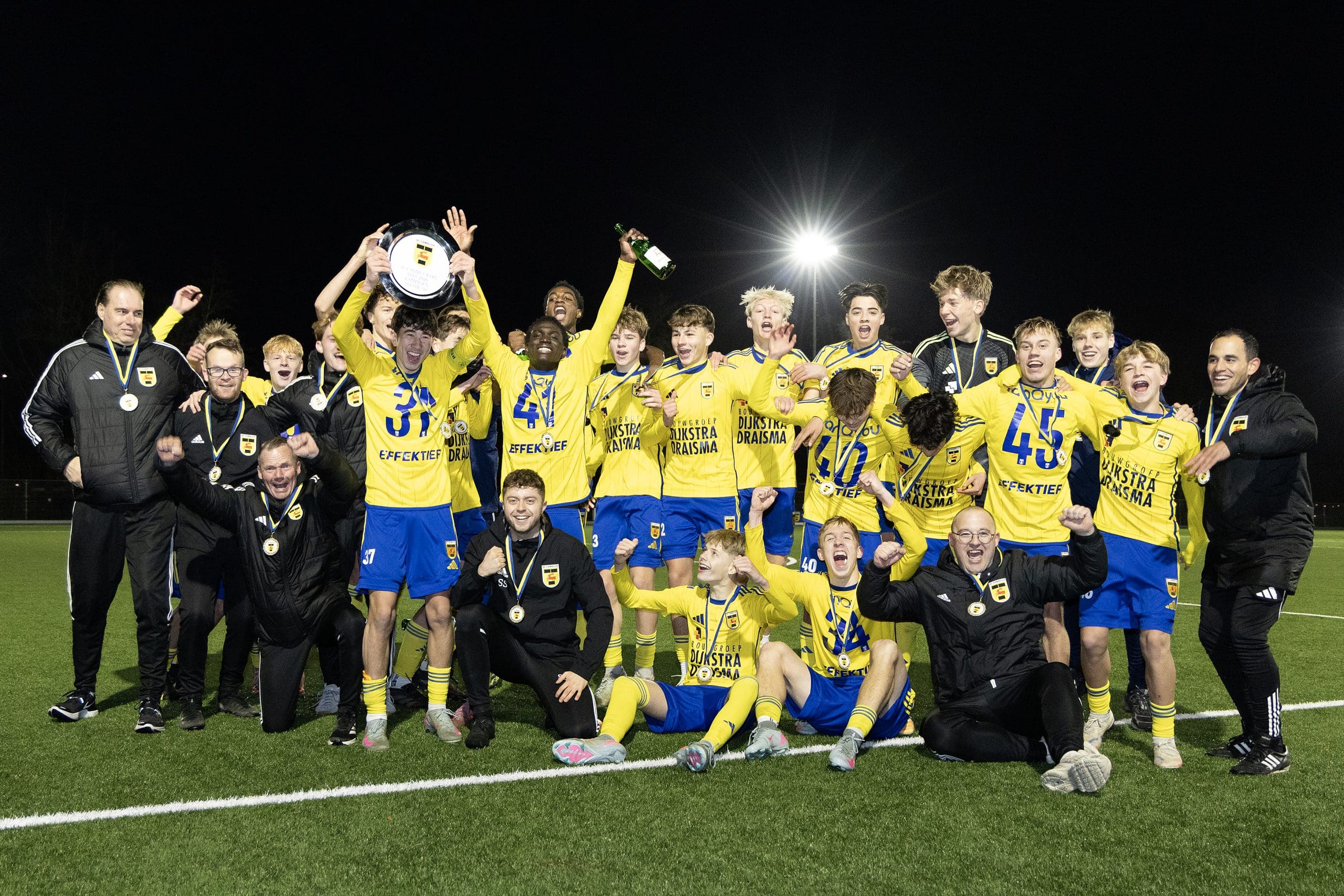 SC Cambuur O17 verovert najaarskampioenschap